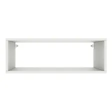 Nicho Retangular 60x25x20 Para Quarto Sala 100% Mdf 15mm Cor Nicho Branco Foto mini 4