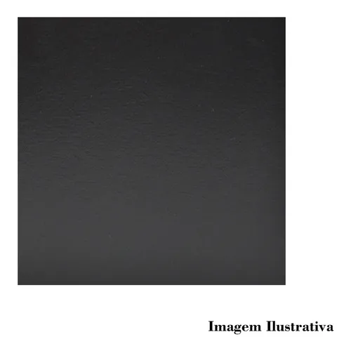 Nicho Retangular Simples C/ Led 90x30x12 Mdf Madeira Pintado Cor Preto Foto 1