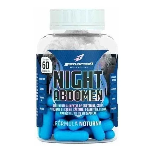 Night Abdomen (60 Caps) - Body Action Foto 1