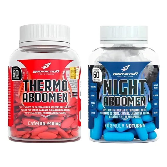 Night Abdomen - Thermo Noturno Thermo Abdomen - Bodyaction Sabor Sem Sabor Foto 1