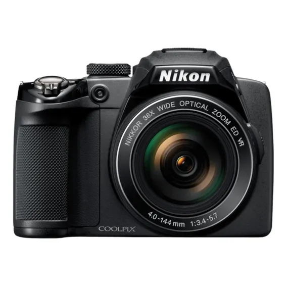 Nikon Coolpix P500 compacta avançada cor preto Foto 1