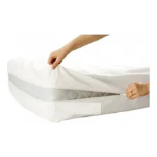 Nilce Impermeável kit 3 capas de colchão solteiro com zíper Foto mini 4