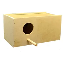 Ninho Em Mdf Tamanho 5 - Ideal Para Calopsitas E Roselas Foto mini 1