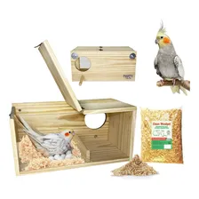 Ninho para aves Magazine do Pet Ninho com Visor Foto mini 1