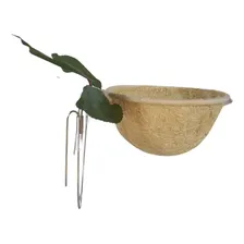 Ninho Trinca Ferro Em Sisal E Folhas - Hadassa Nh101 Foto  mini 1