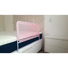 Ninos Grade Proteção para Cama Box Dobrável Cor Rosa Foto mini  3