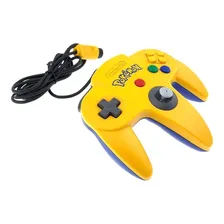 Nintendo 64 Pokémon Special Edition cor amarelo y azul Foto mini  3