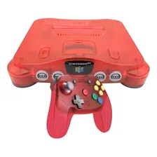 Nintendo 64 Sabores Extreme Green Cor Vermelho Foto mini 1