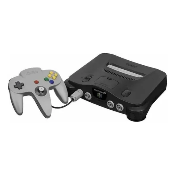 Nintendo 64 Standard Cor Preto Foto 1