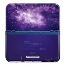 Nintendo New 3DS XL Galaxy Style cor violeta y azul Foto mini 3