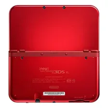 Nintendo New 3DS XL Standard cor vermelho-metálico Foto mini 2