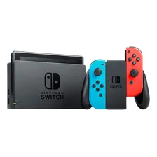 Nintendo Switch Console (2nd Generation, Neon Blue And Red) Foto mini 1