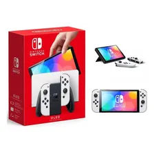 Nintendo Switch Oled Branco 64 Gb Hdmi con Controles Foto mini 1
