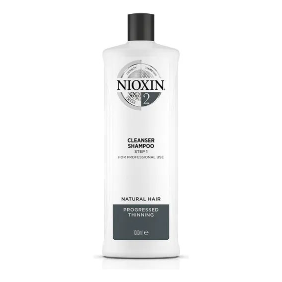Nioxin Hair System 2 Shampoo 1000ml Foto 1