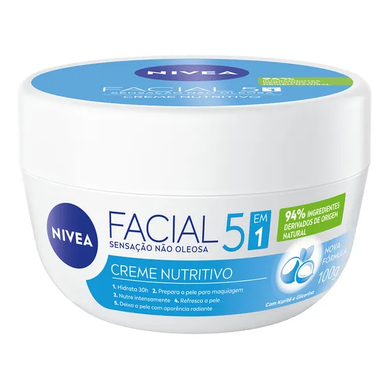 NIVEA Creme Facial Nutritivo 100g Foto 1