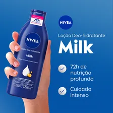 NIVEA Loção Hidratante Milk Pele Seca a Extrasseca 400ml Foto mini 3