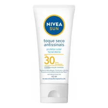 Nivea Sun Protetor Facial Antissinais Toque Seco Fps30 40ml Foto mini 1
