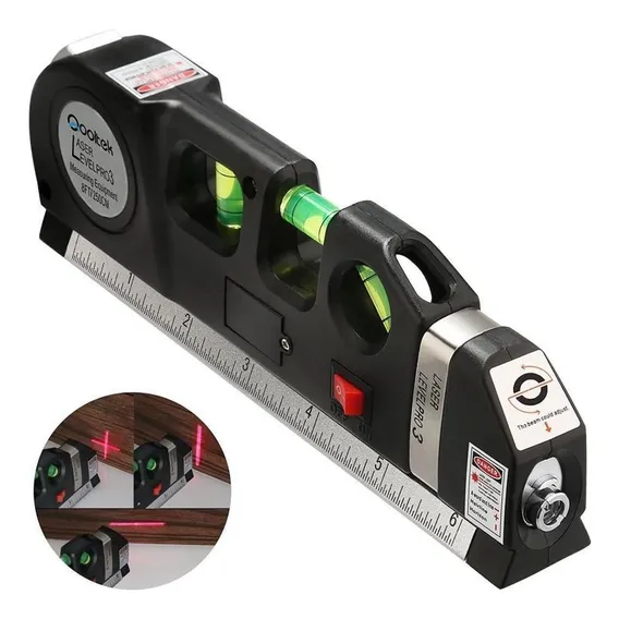 Nível A Laser Multiuso Preciso Linha Medida, 8ft Foto 1