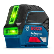NÃvel a laser verde Bosch GCL 2-15 G 15m suporte e maleta Foto mini 2