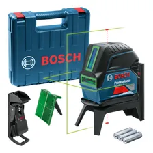 NÃvel a laser verde Bosch GCL 2-15 G 15m suporte e maleta Foto mini 1