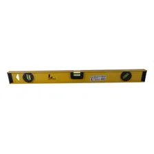 NÃvel AlumÃnio Grande Base Magnética 60cm Com 3 Bolhas Lotus Foto mini 1