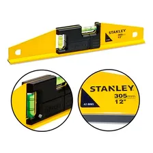 Nível De Alumínio Gp 14 Base Magnética 42-887s Stanley Foto mini  2