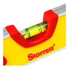 Nível De Alumínio Torpedo 9 Com Base Magnética - Starrett Foto mini 3
