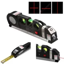 Nível Laser 3 Linhas Cruz Trena Régua Nivelador Profissional Foto mini  3