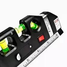 Nível Laser 3 Linhas Cruz Trena Régua Nivelador Profissional Foto  mini 1