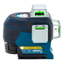 Nível À Laser C/ 3 Linhas Verdes E Receptor Gll 3-80cg Bosch Foto mini 4