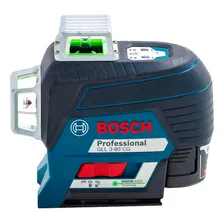 Nível À Laser C/ 3 Linhas Verdes E Receptor Gll 3-80cg Bosch Foto mini  3