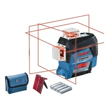 NÃvel laser de linhas Bosch GLL 3-80 C 30m Foto mini 2