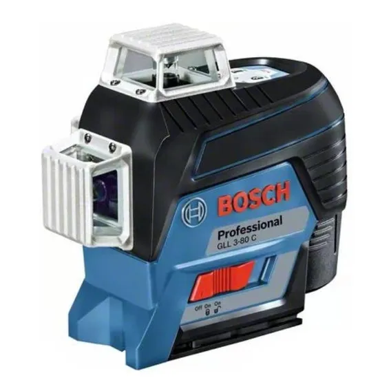 NÃvel laser de linhas Bosch GLL 3-80 C 30m Foto 1
