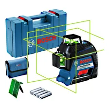 NÃvel Laser De Linhas Verde 360º Bosch Gll 3-80 G Foto mini 1