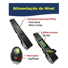 Nivel Laser Level Pro 03 Nivel Prumo 2 Pontos Fixit Foto mini  3