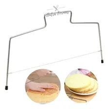 Nivelador De Bolo Cortador Fatiador Ajustável Aço Inox Foto mini 1