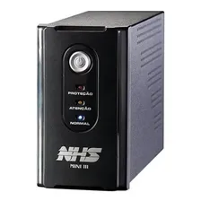 No break NHS Interactive Mini III 600 600VA entrada e saída de 120V preto Foto mini 2
