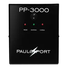 No Break Portão Eletrônico 3000va Senoidal Pauloport Cor Preto Foto mini 3