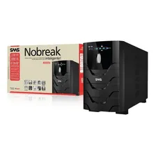 No break SMS Power Vision Upv 3000 Bi 27737 3000VA entrada de 115V - 127V / 220V e saída de 115V preto Foto mini 4