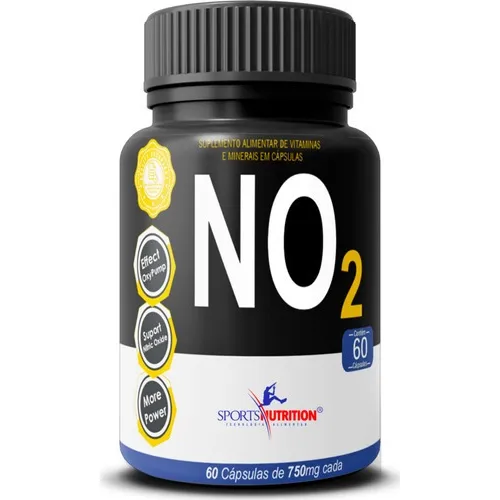 No2 Oxypump Up - 60 Capsulas - Sports Nutrition Foto 1