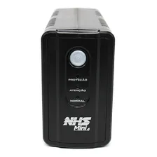 Nobreak 700va Nhs Mini 4 Ent Monovolt 120v Saida 120v 6t Preto Foto mini 2