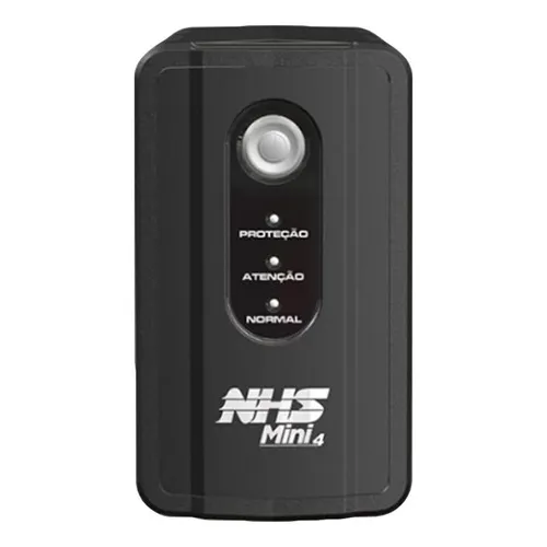 Nobreak Nhs Mini 4 400va 200w 1x7ah 3tomadas E220 S220 Foto 1