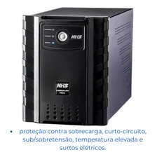 Nobreak Nhs Premium Gii Pdv 600va Semi-senoidal Foto mini  2