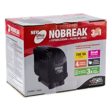 Nobreak Office Security 700va Preto Bivolt Force Line Foto mini  3