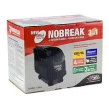 Nobreak Office Security Monovolt 1000 Va Preto Forceline Foto mini 3