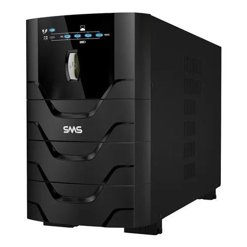 Nobreak Sms 3200va Power Sinus Ii Mono 220v Senoidal 27873 Cor Preto Foto 1