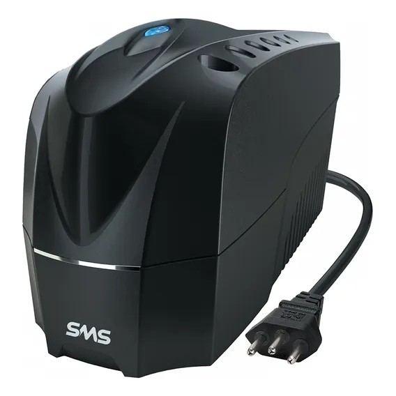 Nobreak Sms New Station 700va Monovolt 115v Black - 27916 Foto 1