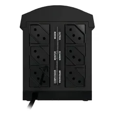 Nobreak TS Shara UPS Mini 600VA Bivolt Preto 6 tomadas Foto mini  3