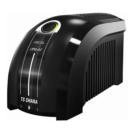 Nobreak TS Shara UPS Mini 600VA Bivolt Preto 6 tomadas Foto 1