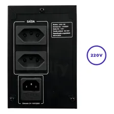 Nobreak Ups Estabilizador Backup Ups Tensão 1200va 220v Foto mini 4